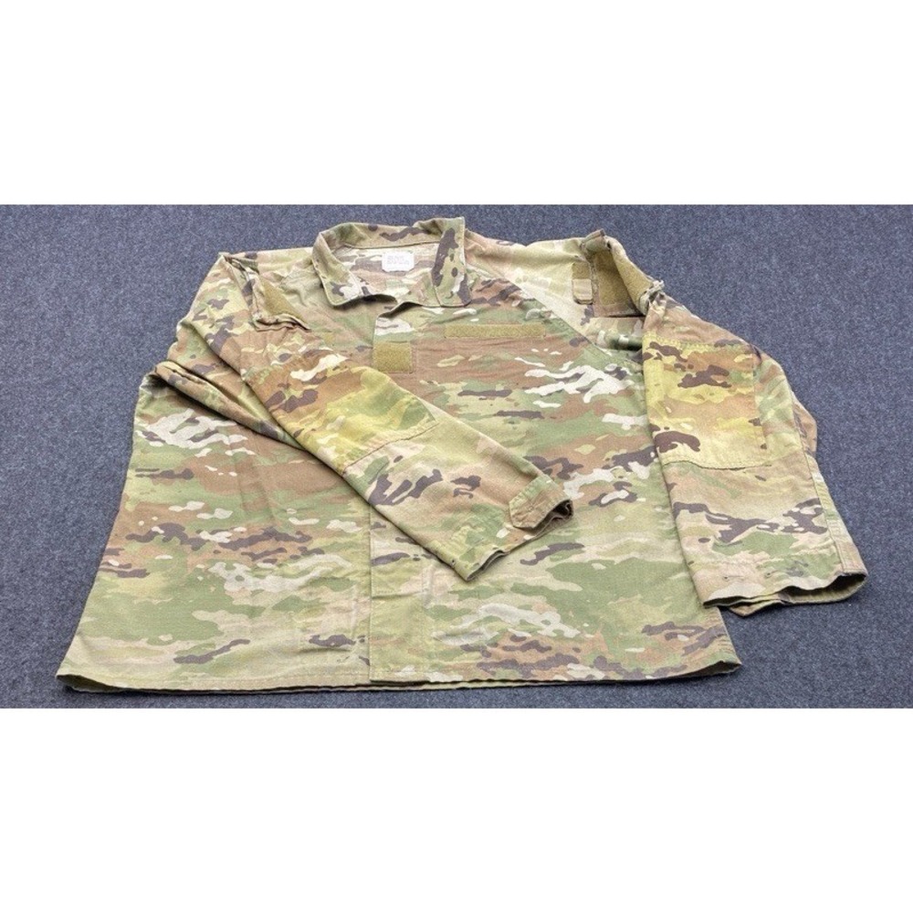 Military OCP Combat Uniform Coat Mens Large Regular Multicam Tactical Ripstop